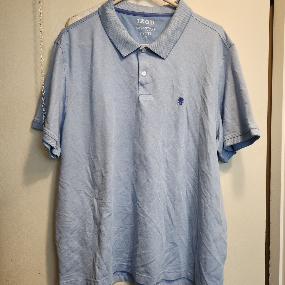 Izod Men's Sky Blue Polo Shirt